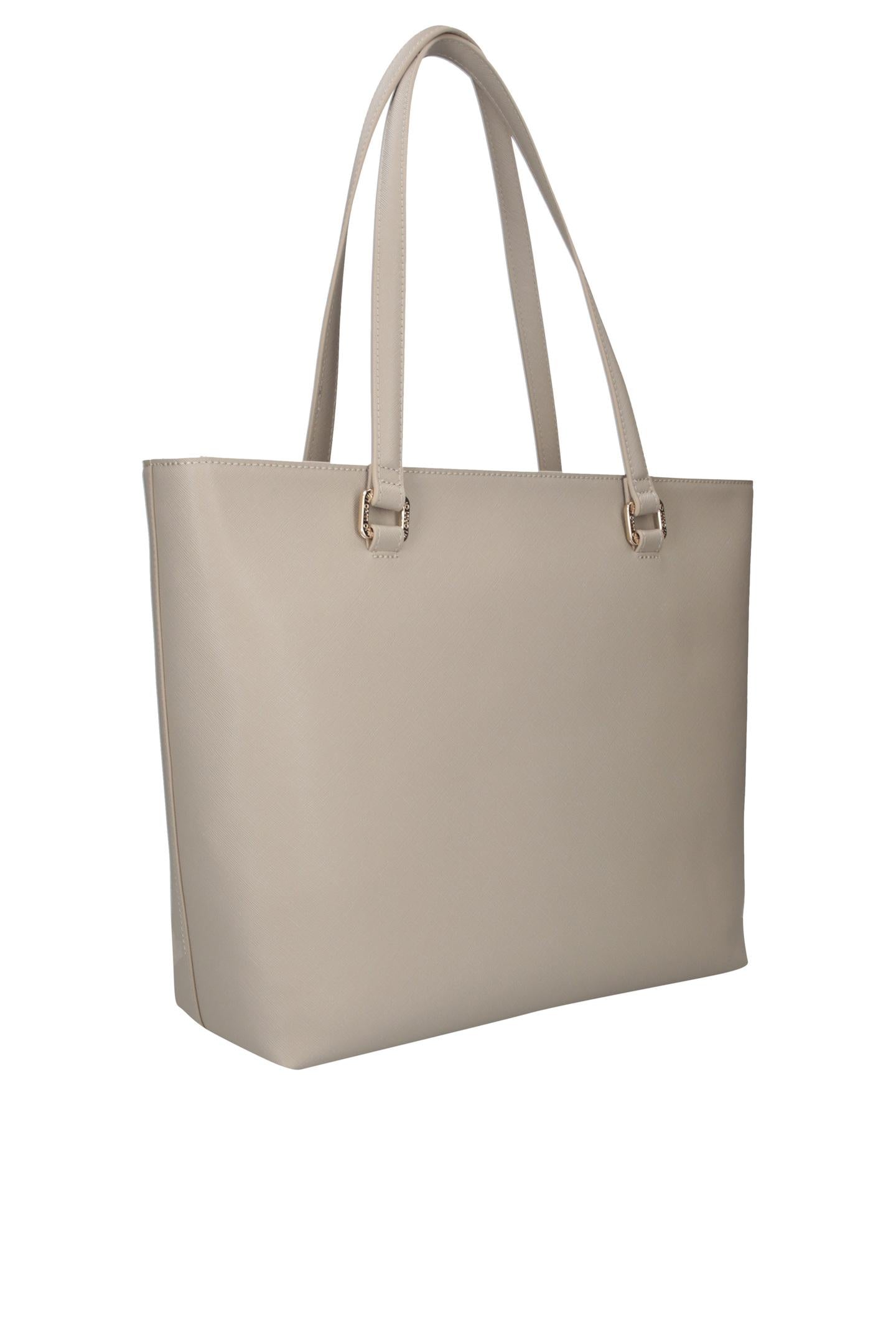 Beige shopper