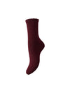 burgundy glitterkousen