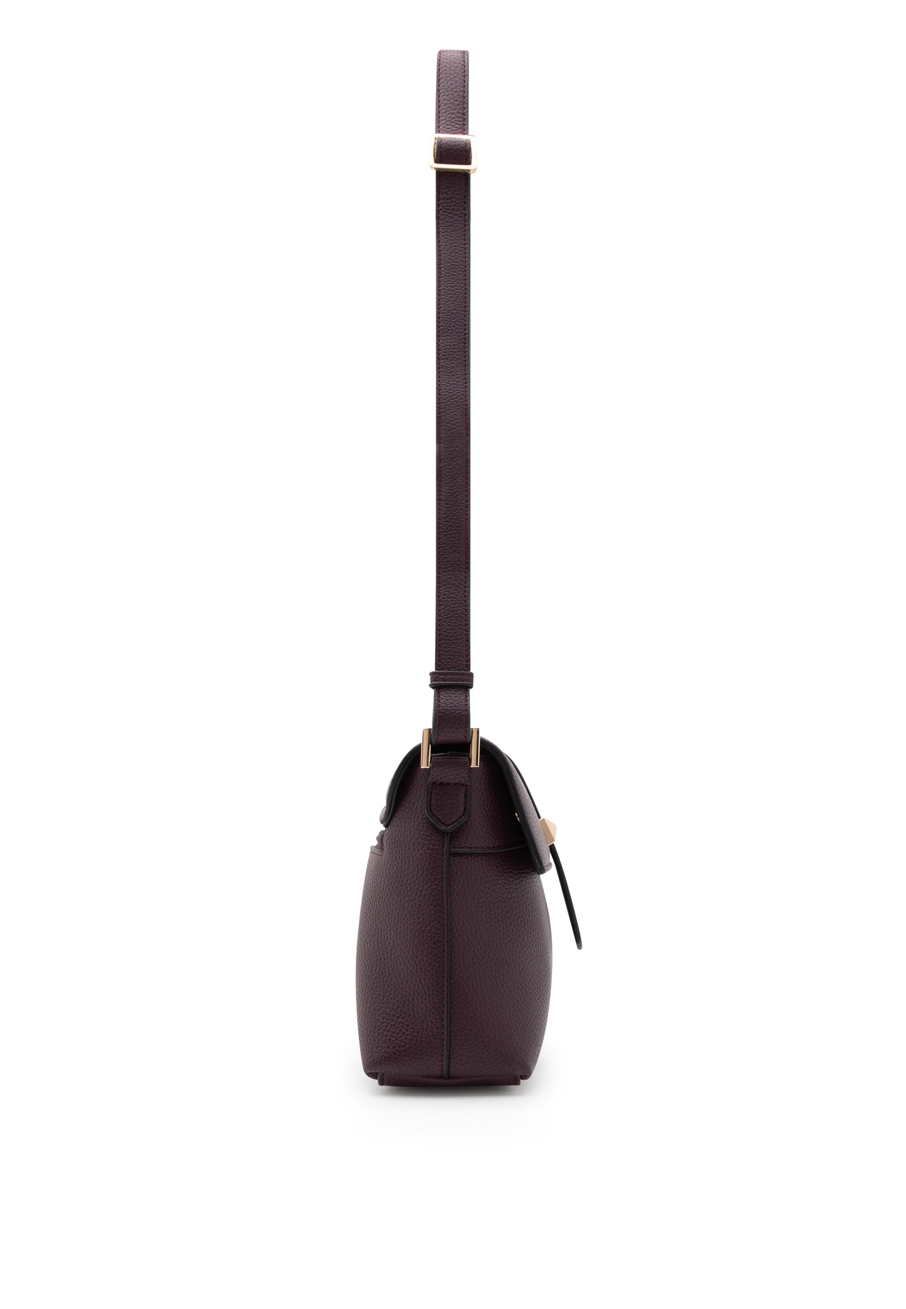 Paarse crossbody