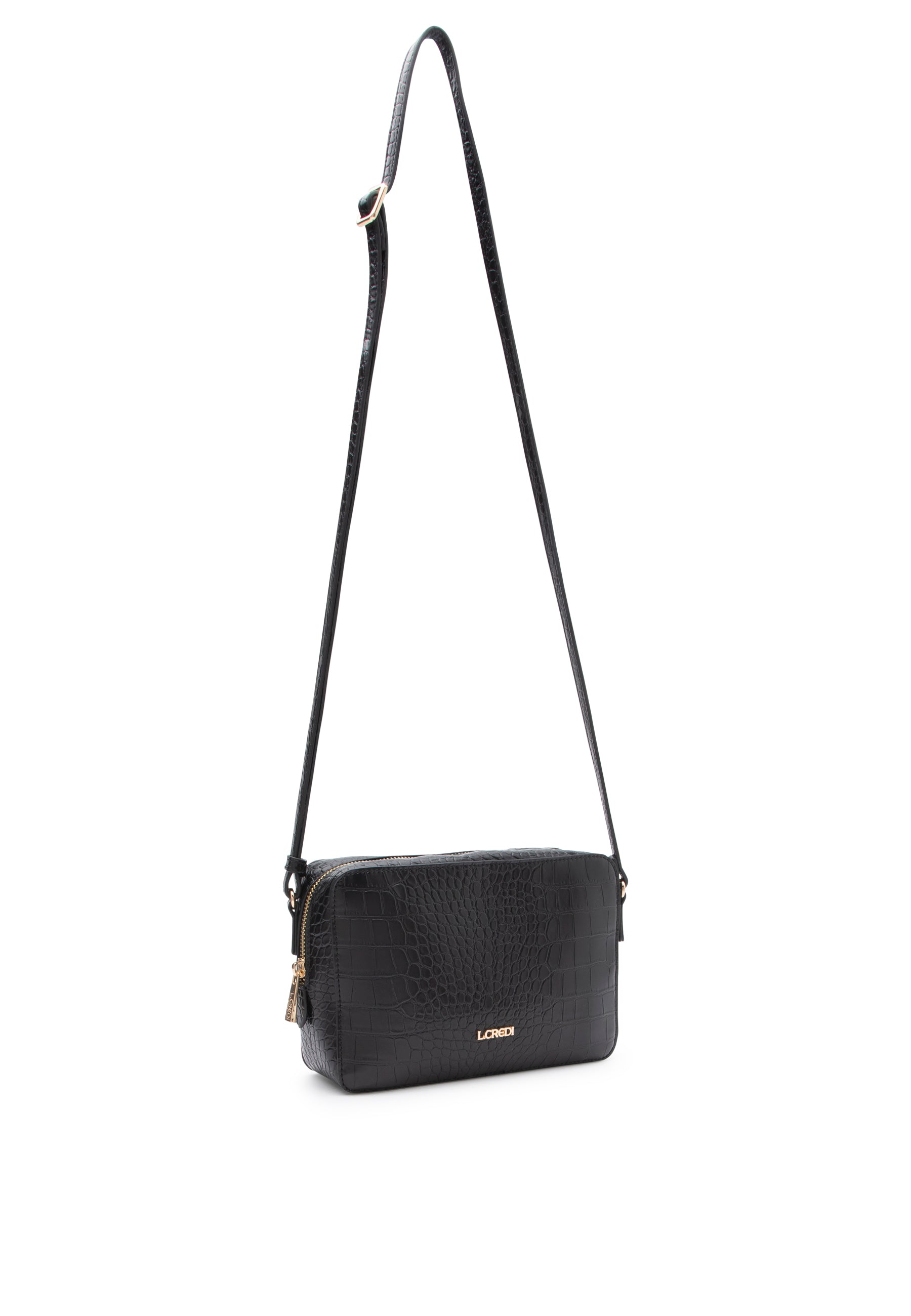 Zwarte crossbody