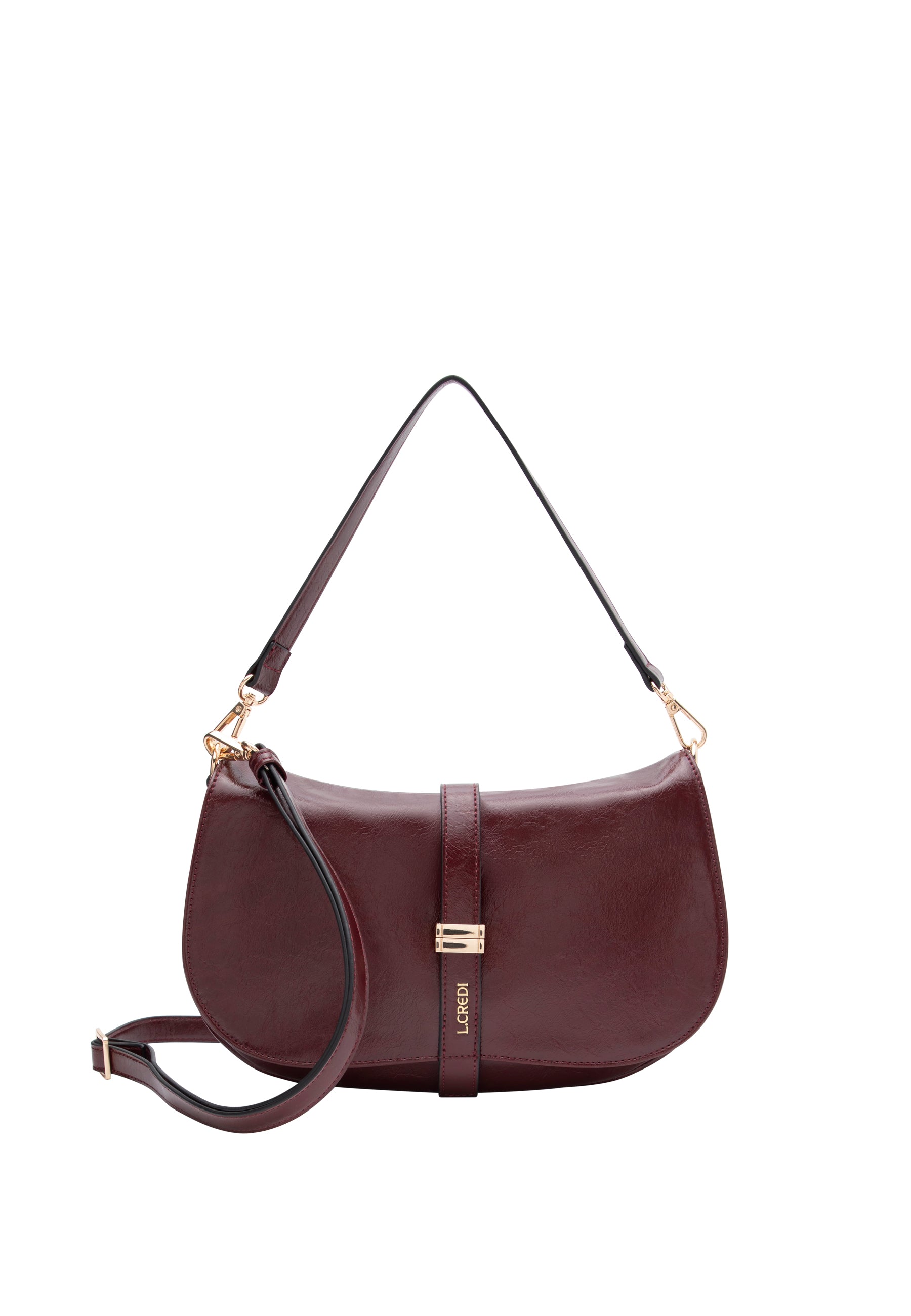 Burgundy handtas