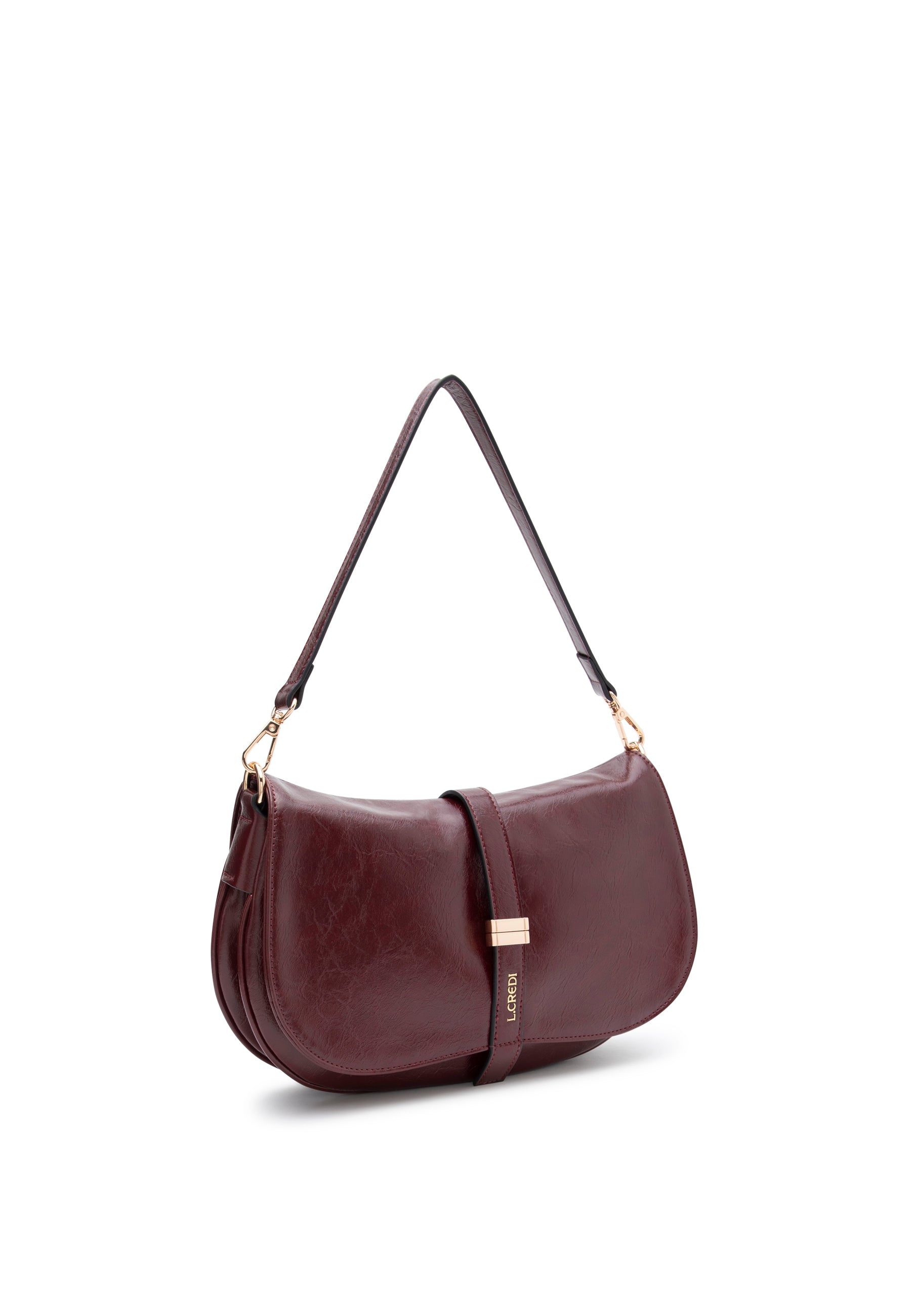 Burgundy handtas