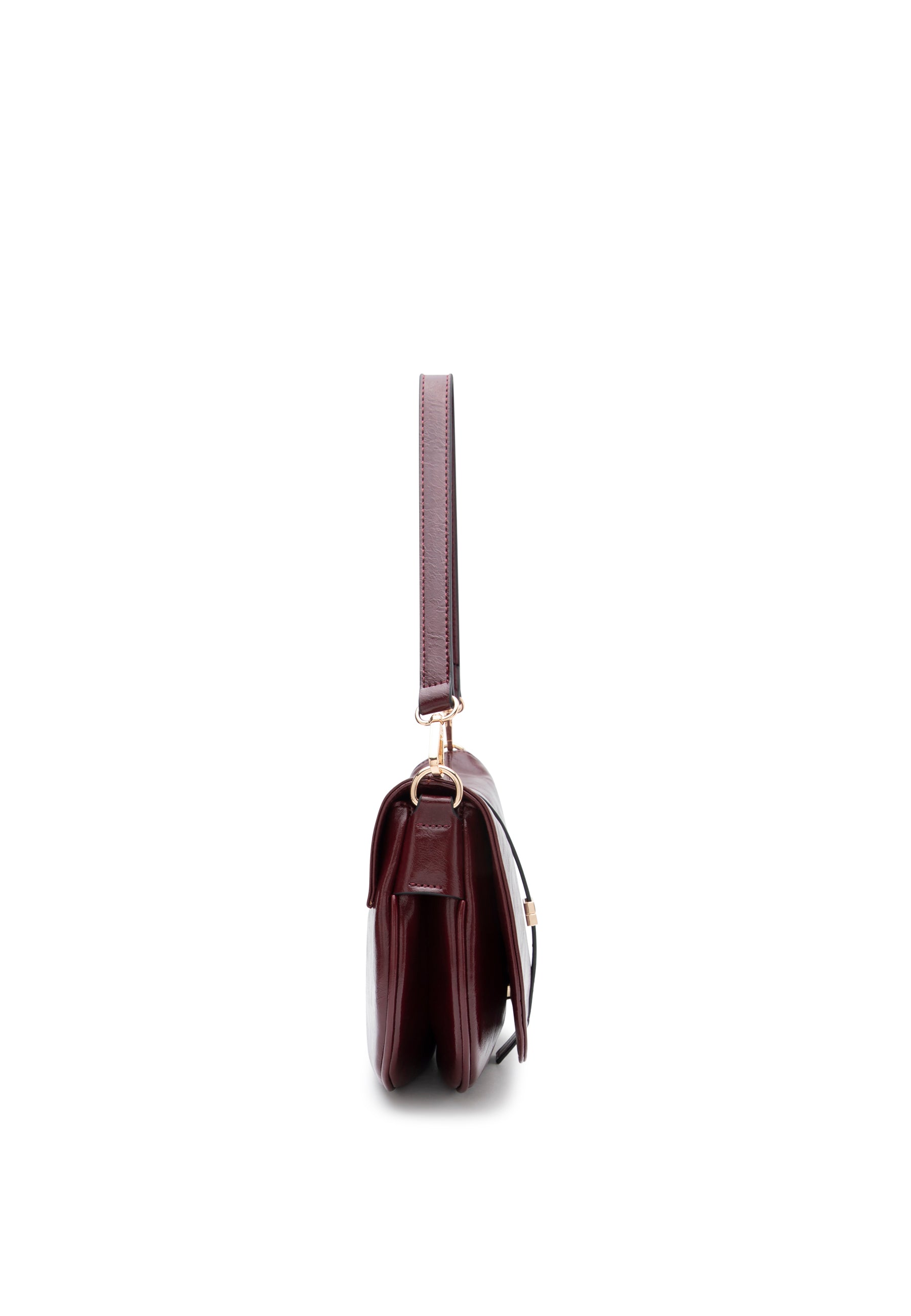 Burgundy handtas
