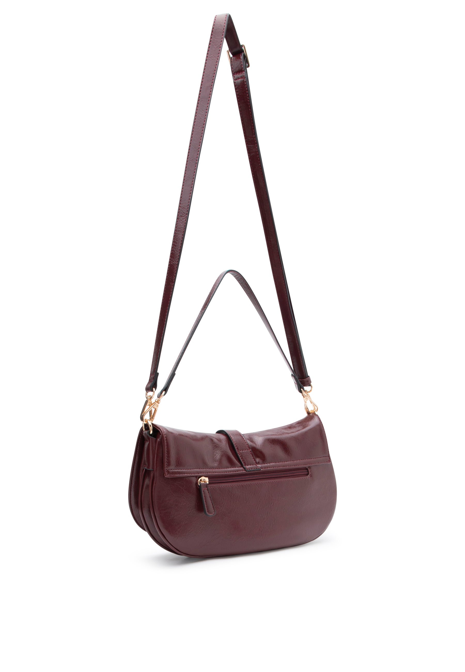 Burgundy handtas