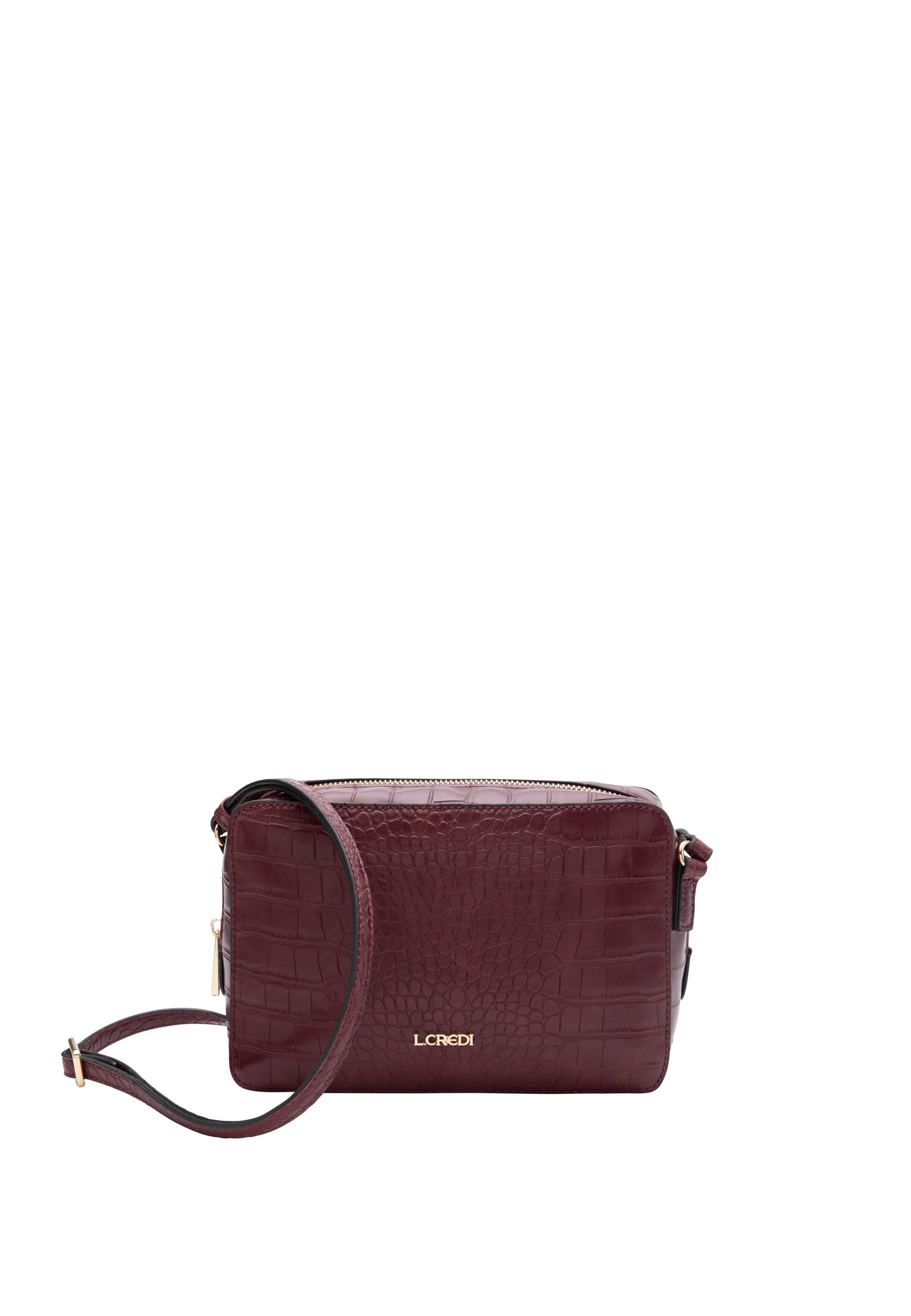 Burgundy crossbody
