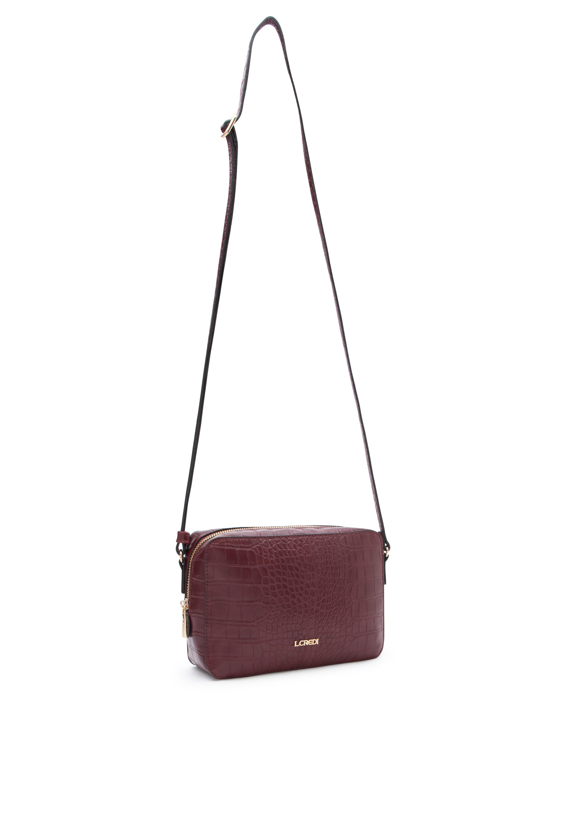 Burgundy crossbody