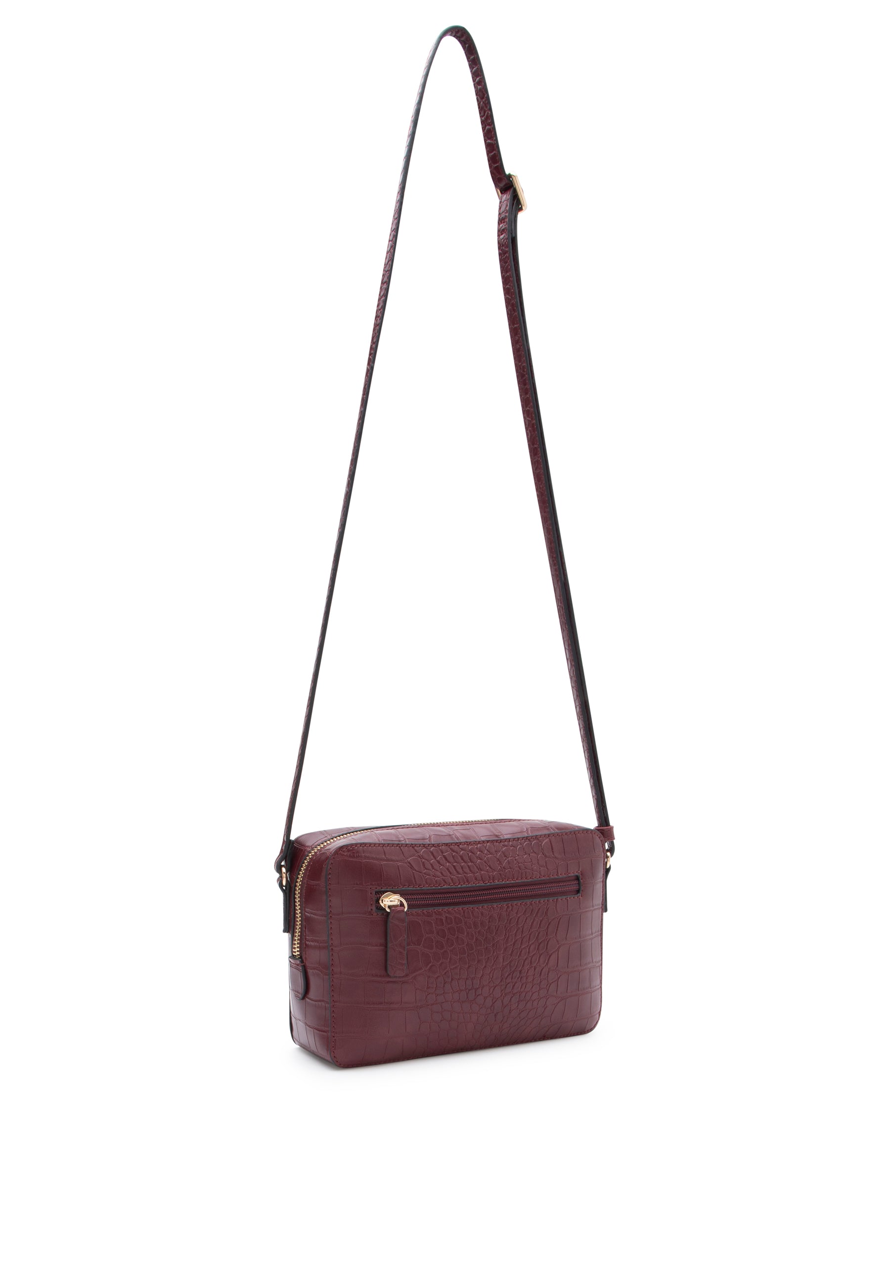 Burgundy crossbody