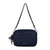 blauwe handtas