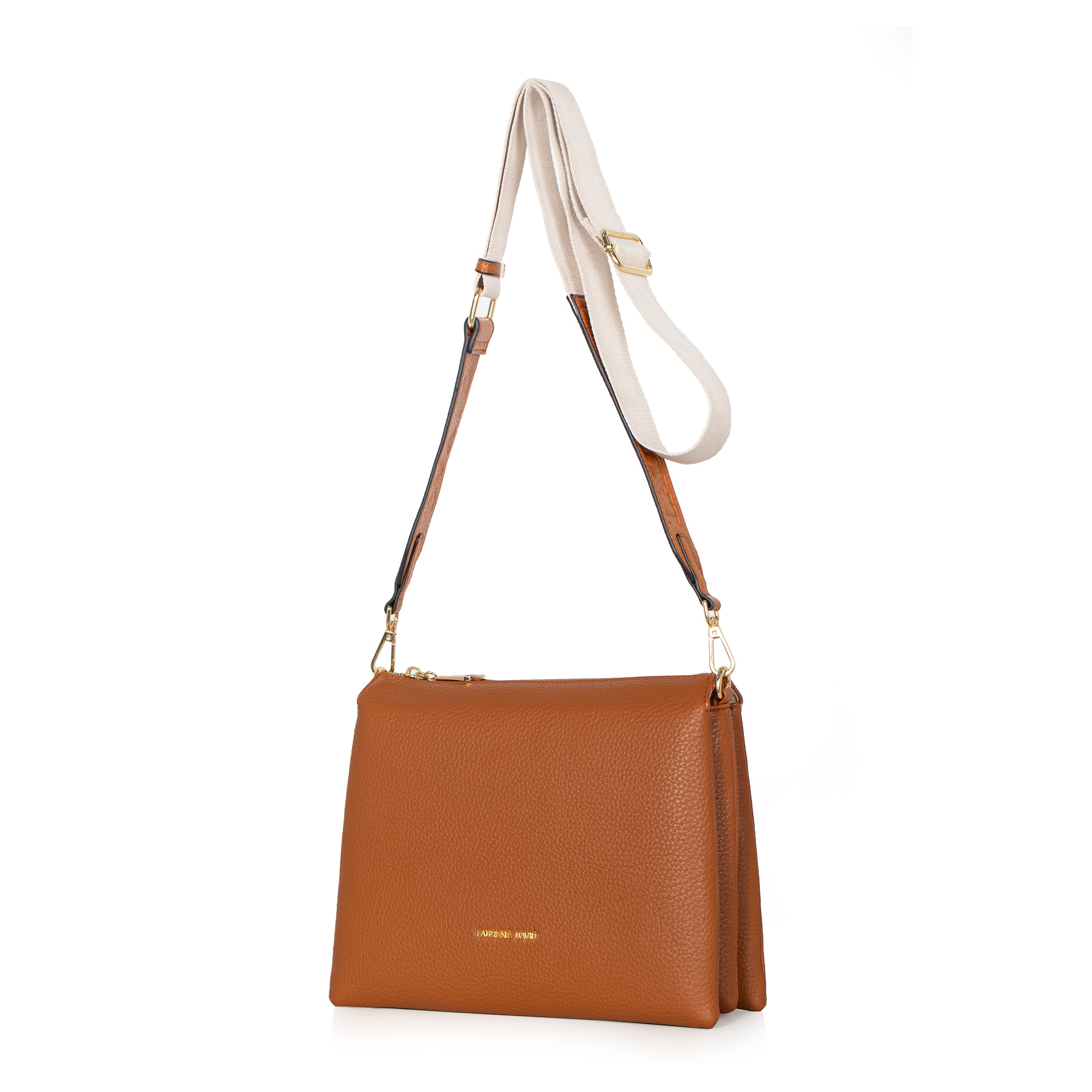 Cognac crossbody