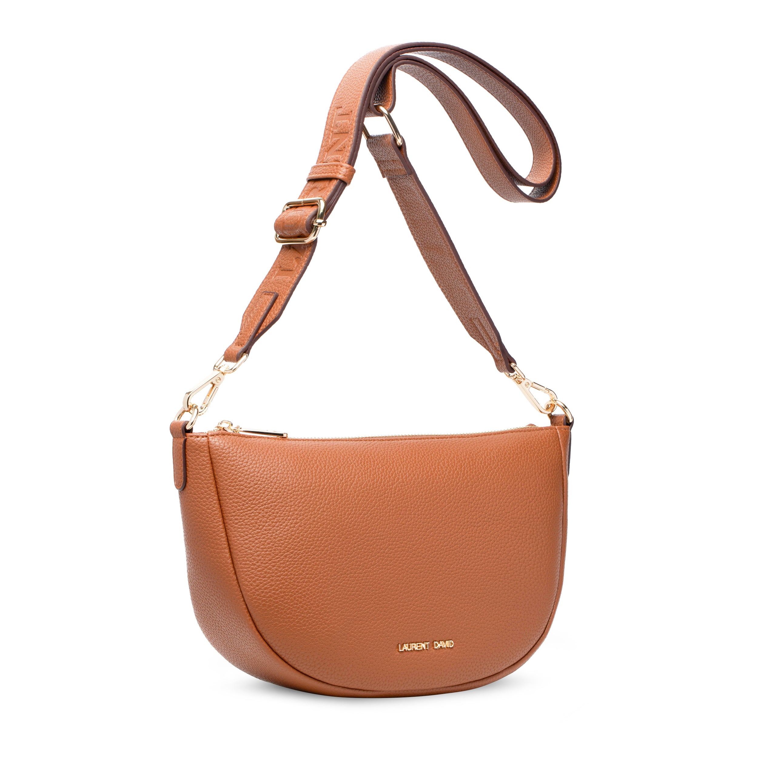 Cognac crossbody