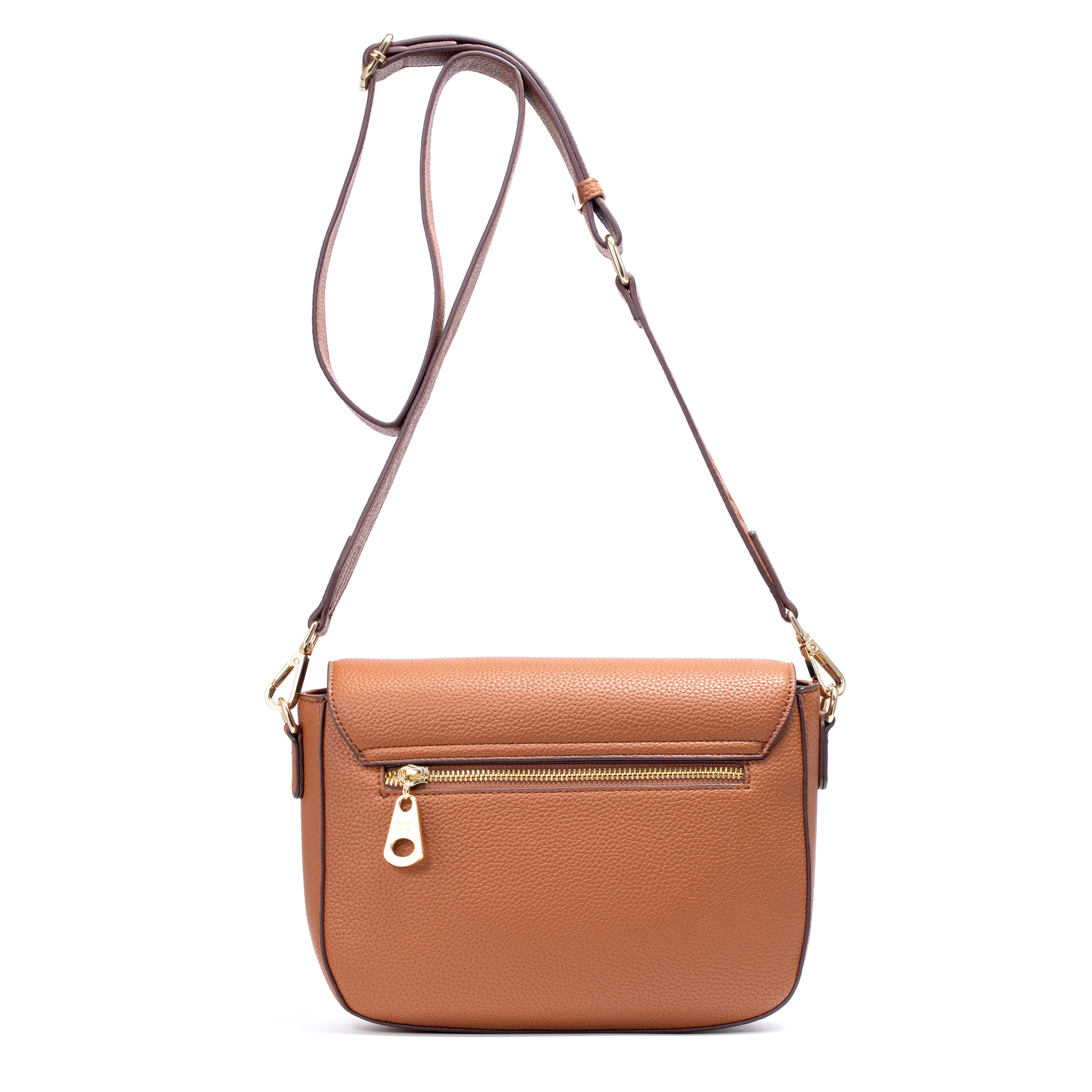 Cognac crossbody