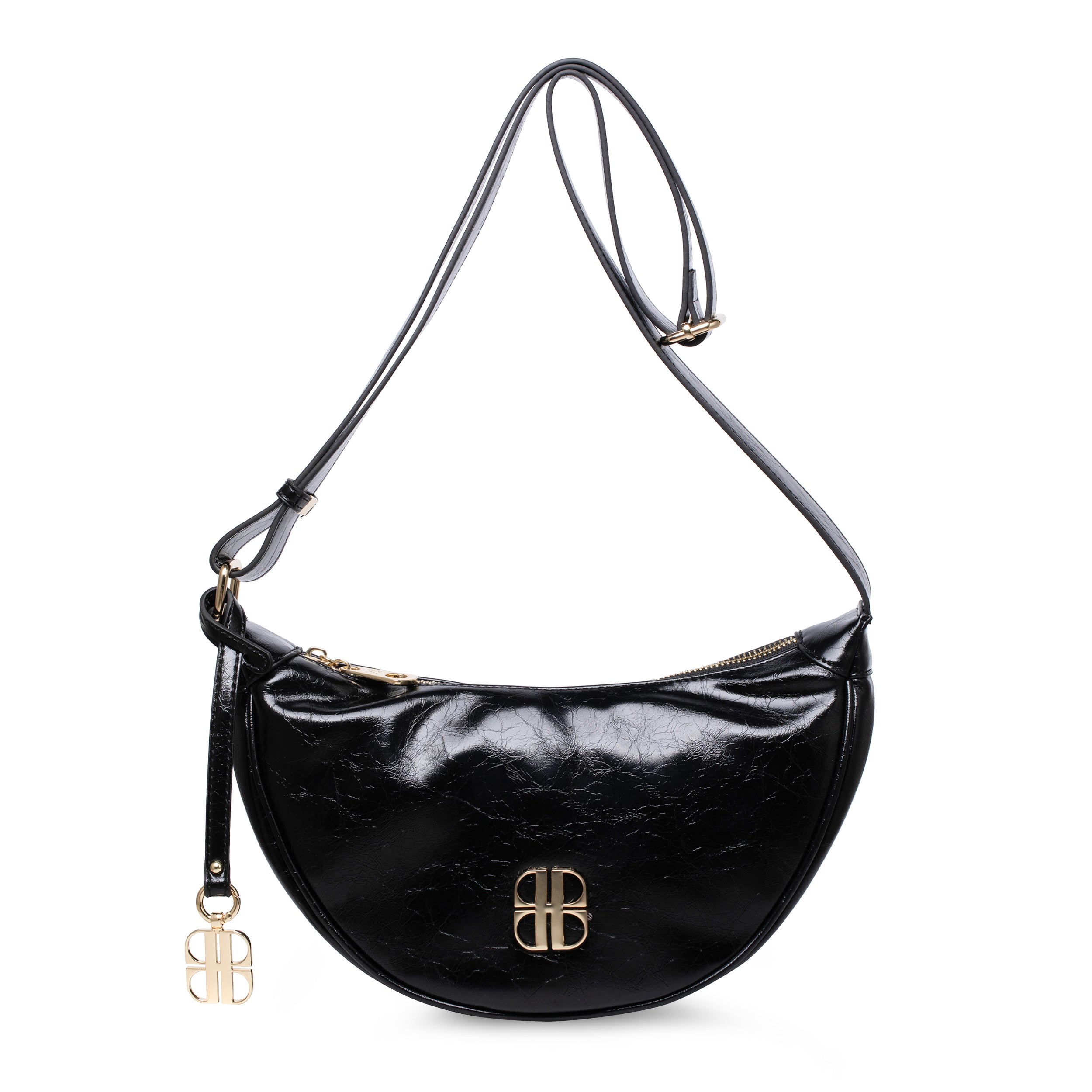 Zwarte crossbody