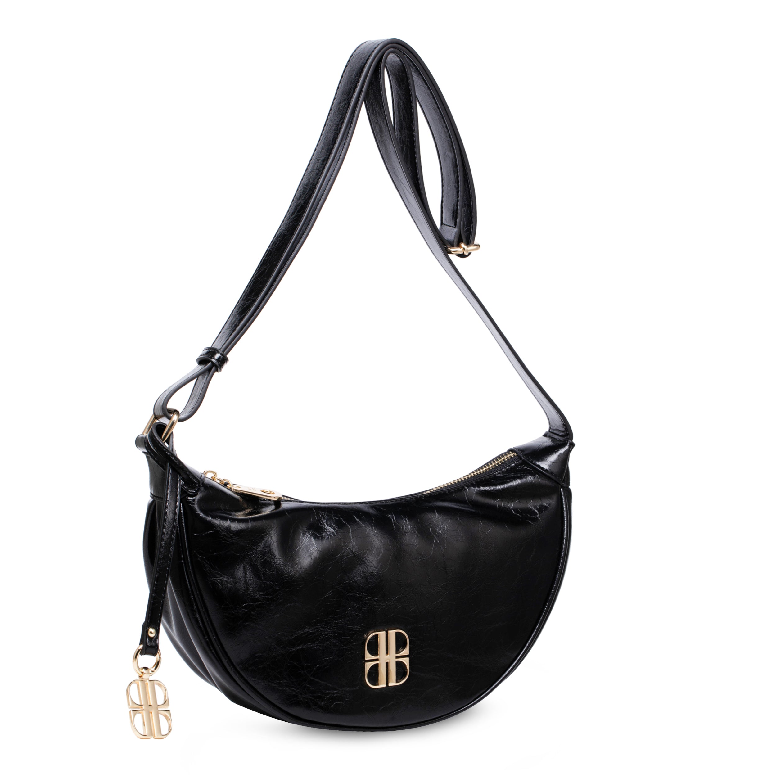 Zwarte crossbody