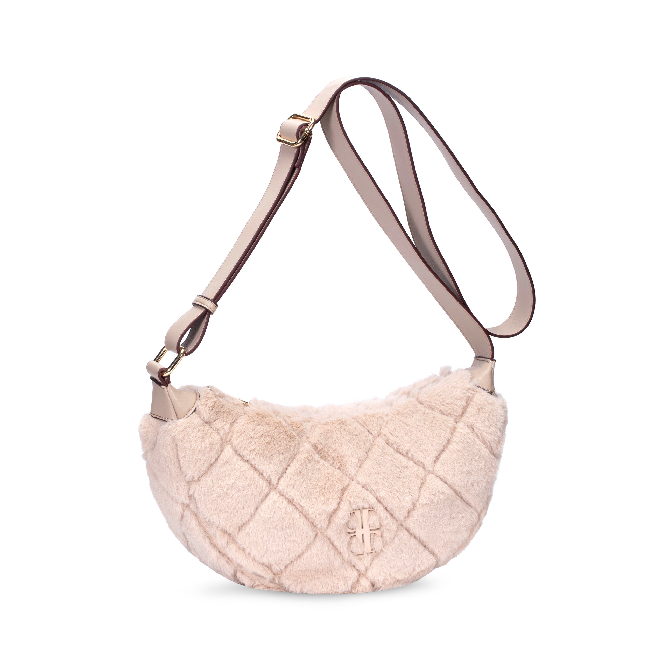 Beige crossbody