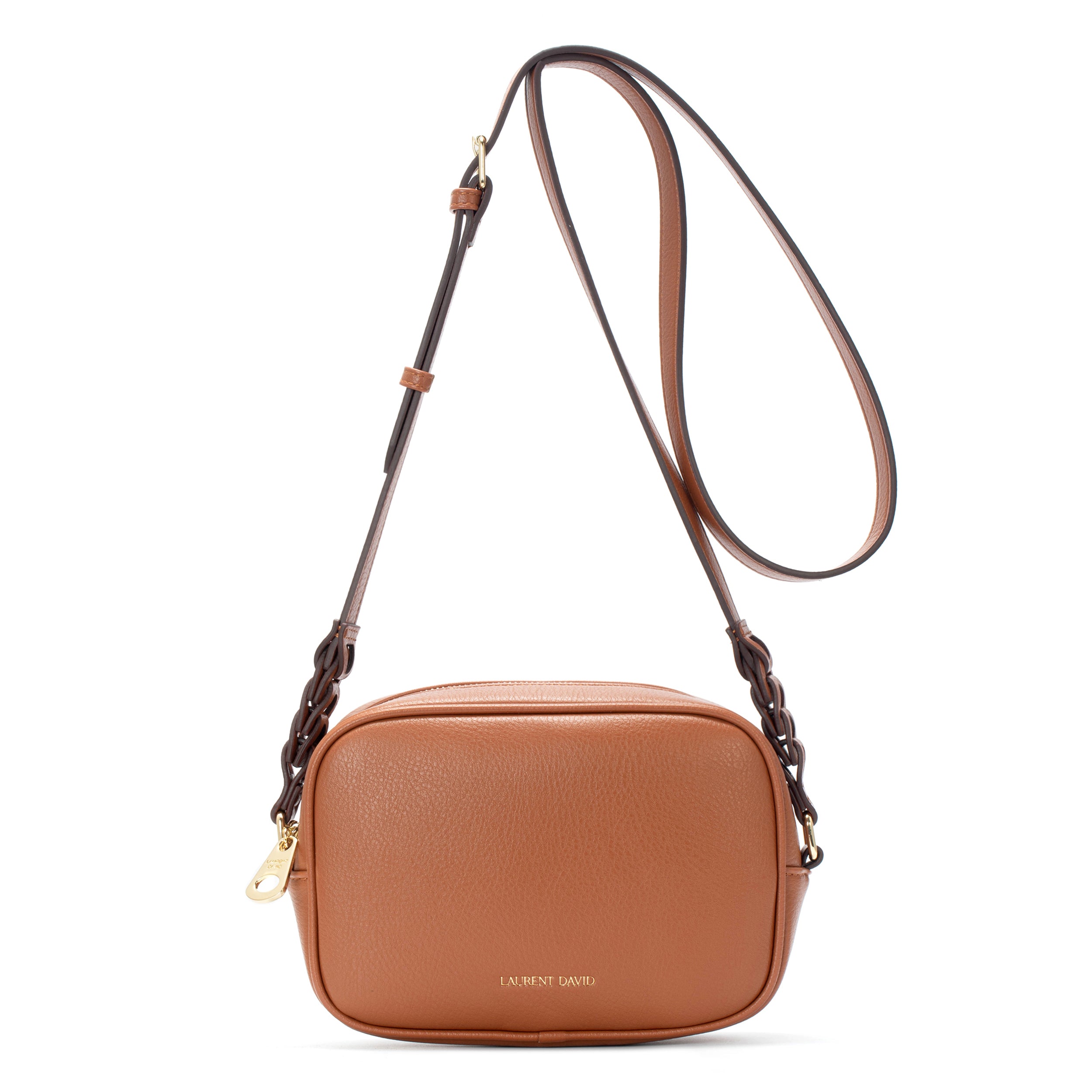 Cognac crossbody