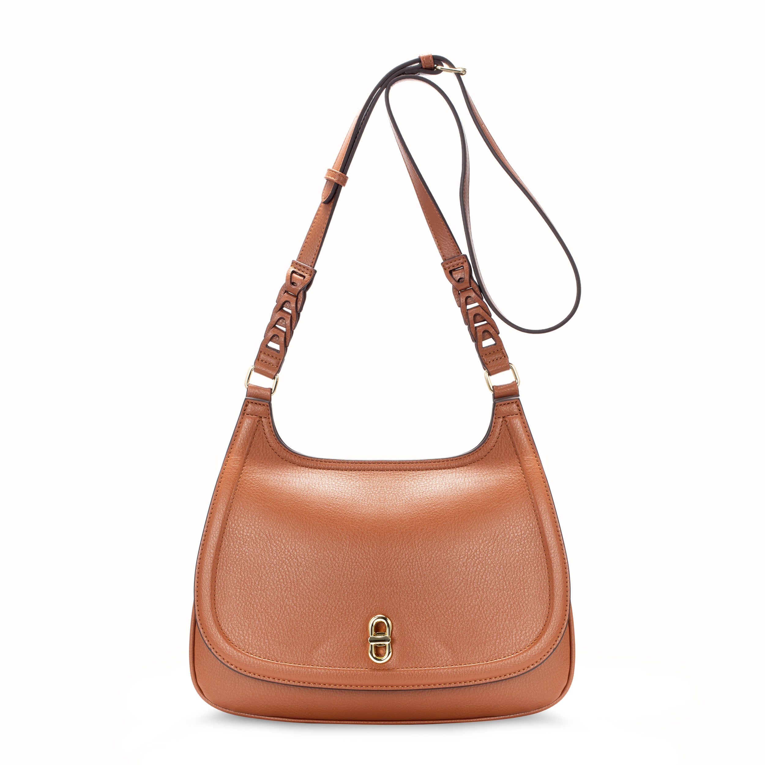 Cognac crossbody