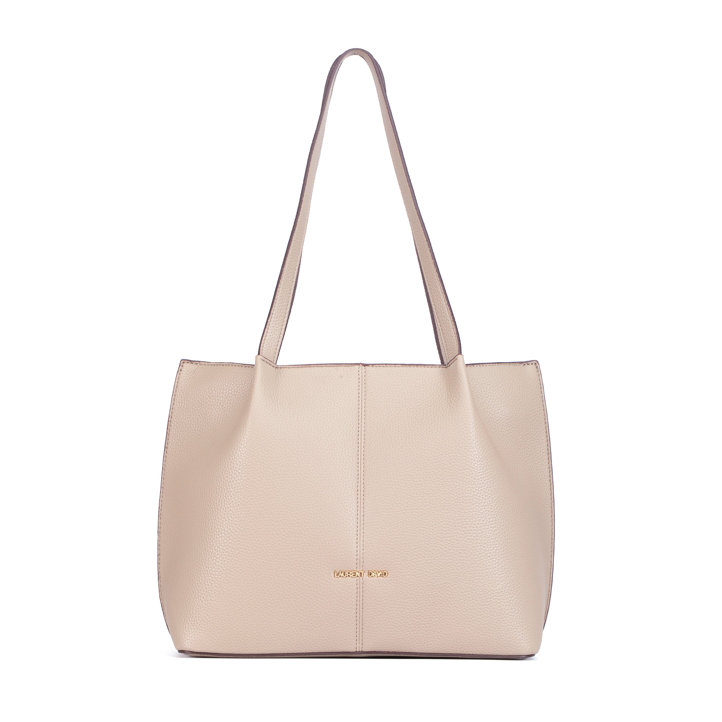 Taupe schoudertas