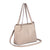 Taupe schoudertas