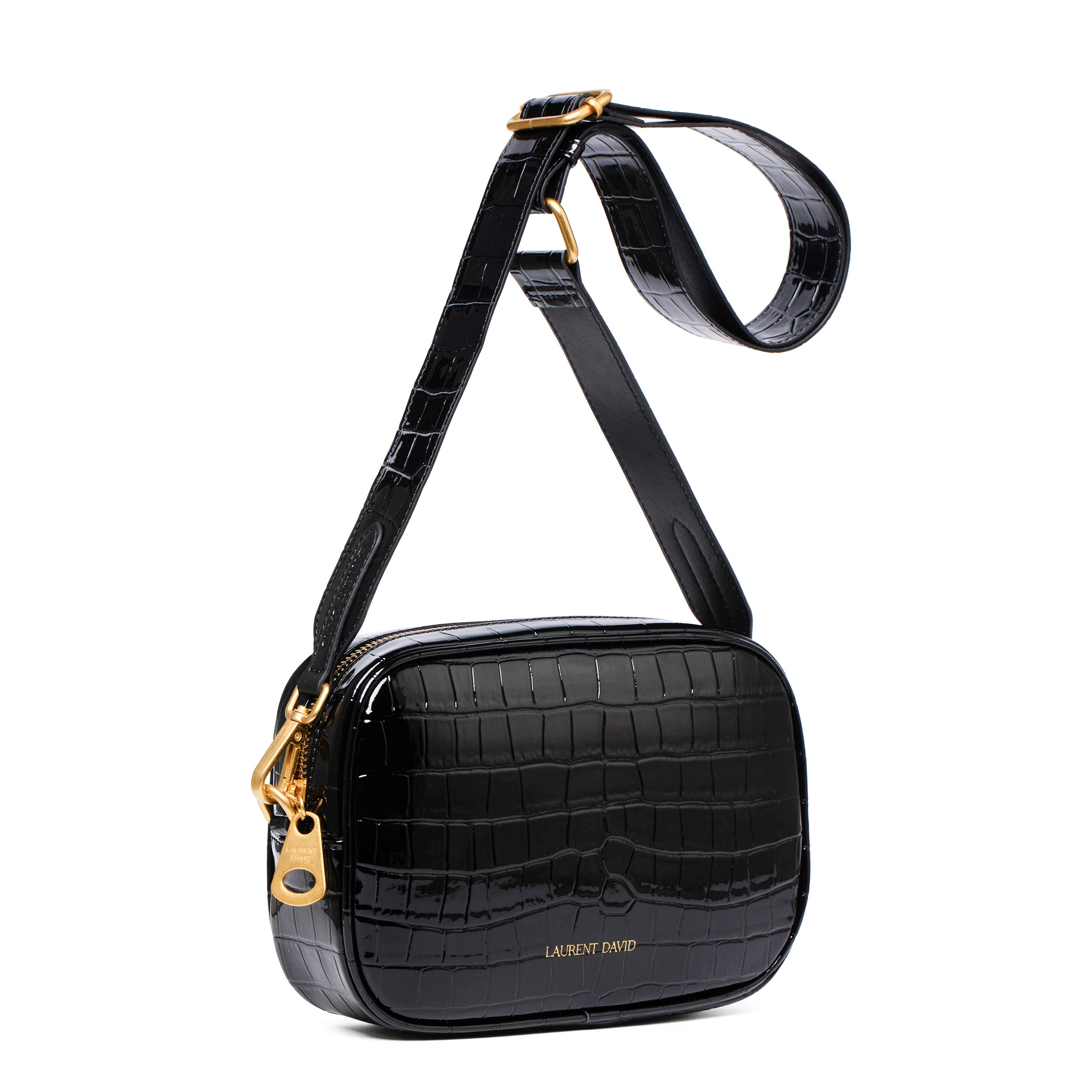 Zwarte crossbody