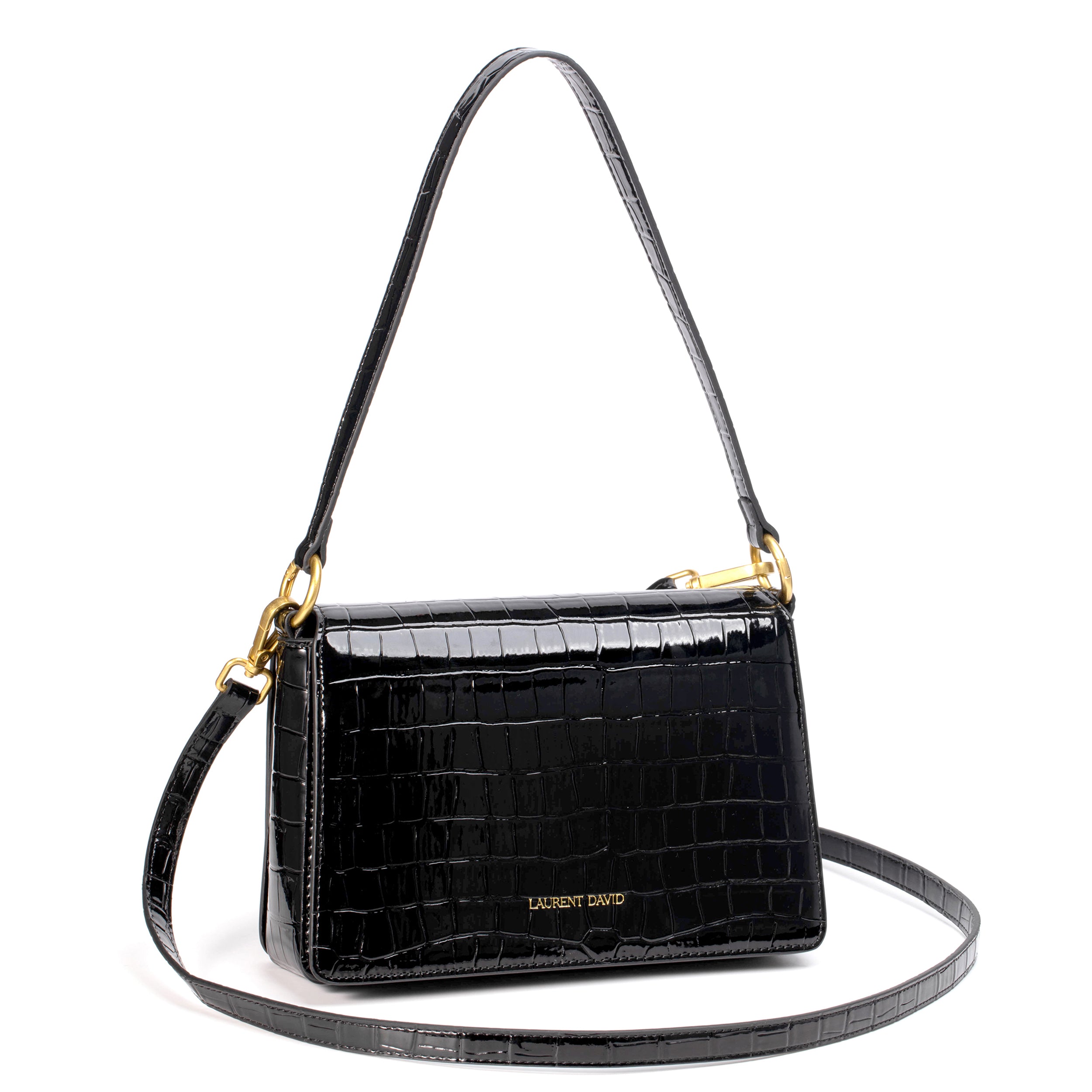 Zwarte crossbody