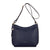 blauwe handtas