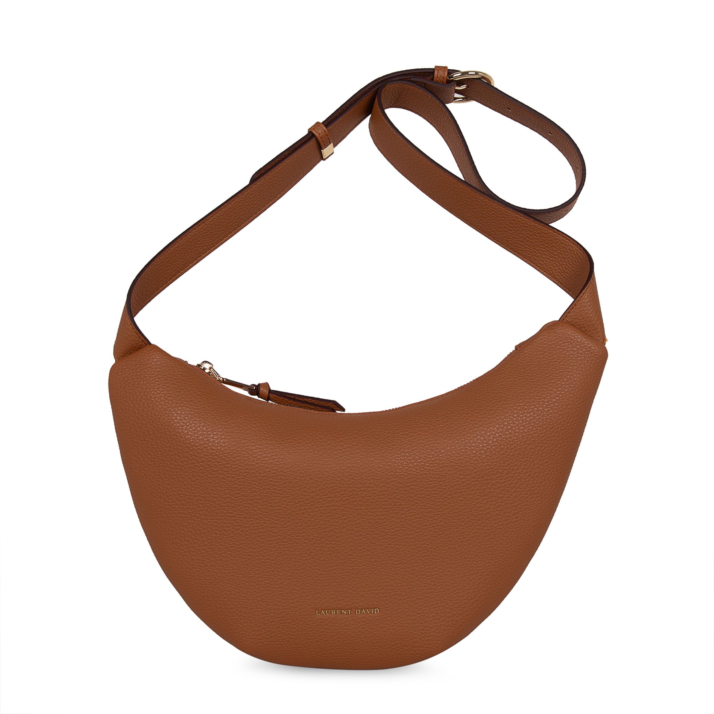 cognac handtas