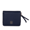 blauwe portefeuilles