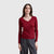 burgundy trui