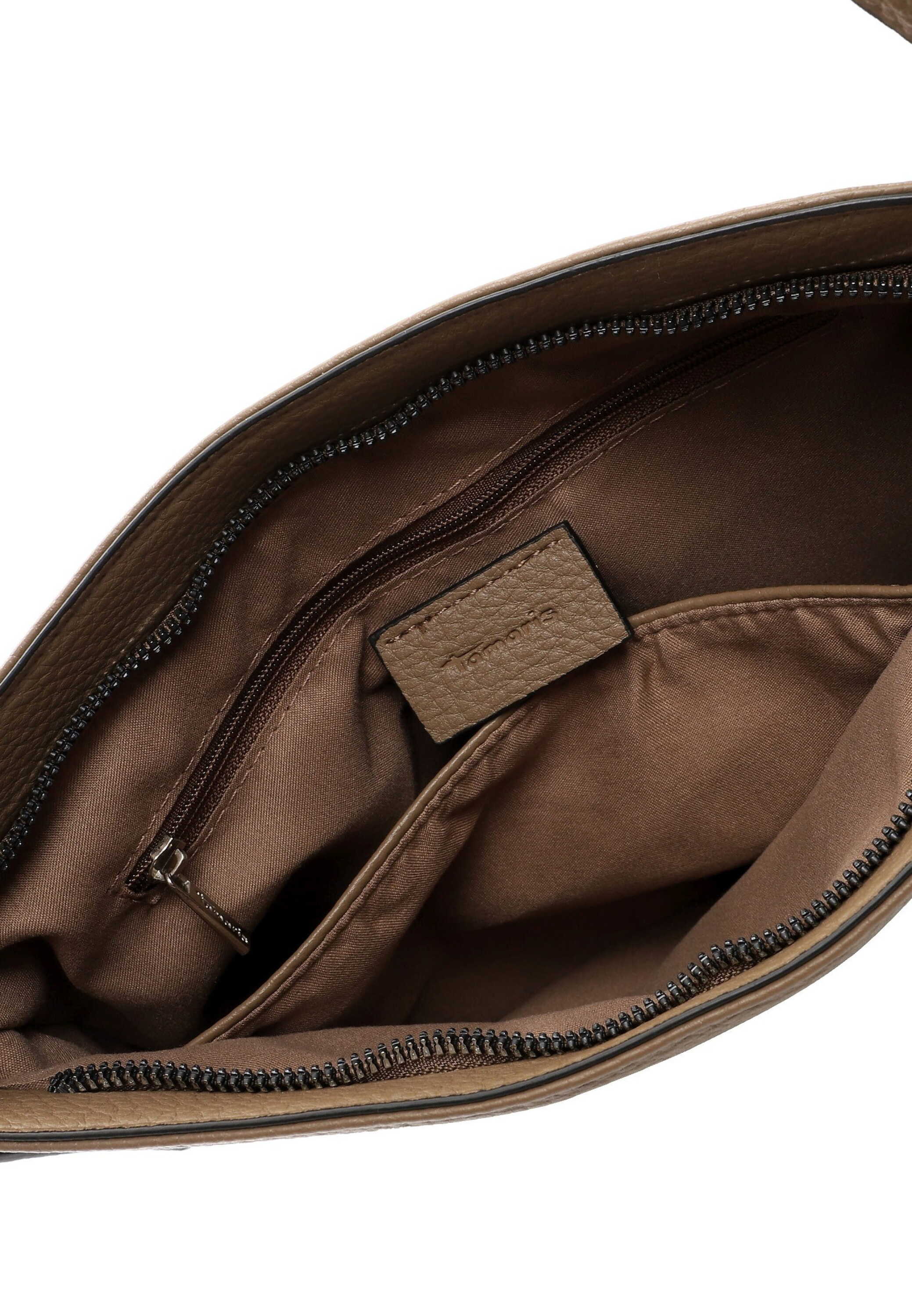 Taupe schoudertas
