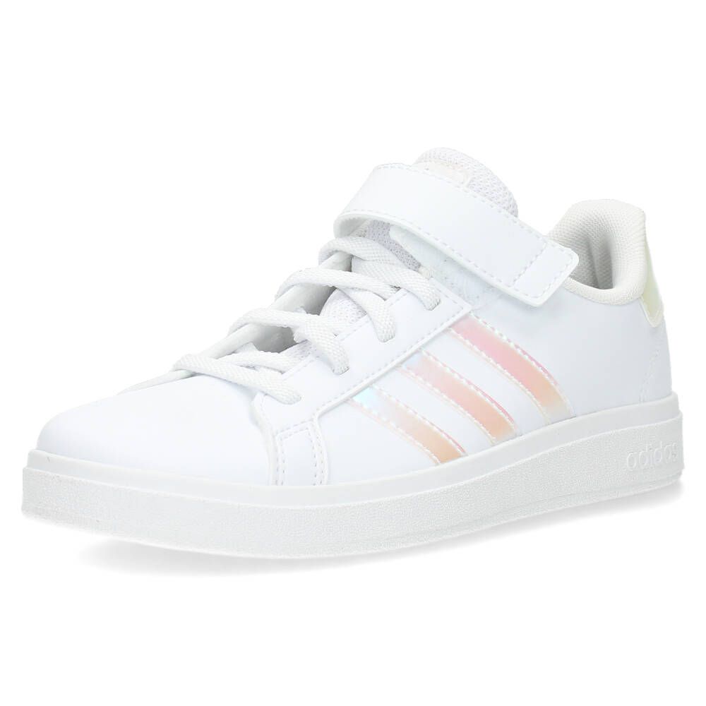 Witte sneakers Grand Court 2.0 van Adidas | BENT.be