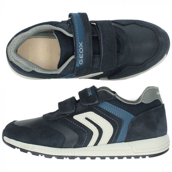 Blauwe sneakers van Geox | BENT.be