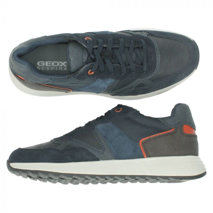 Blauwe sneakers Molveno van Geox | BENT.be
