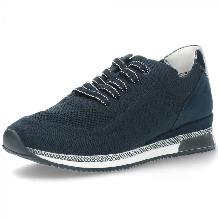 Blauwe sneakers van Marco Tozzi | BENT.be