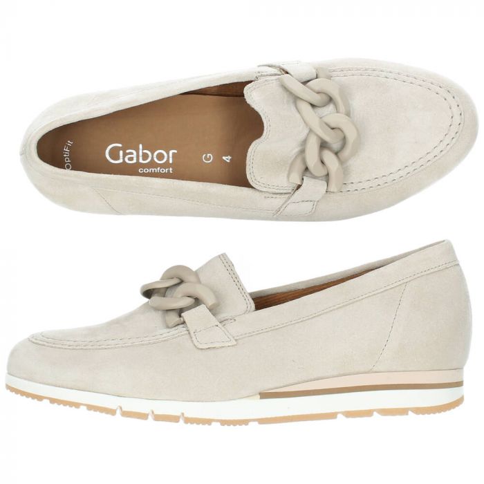 Beige loafers van Gabor | BENT.be