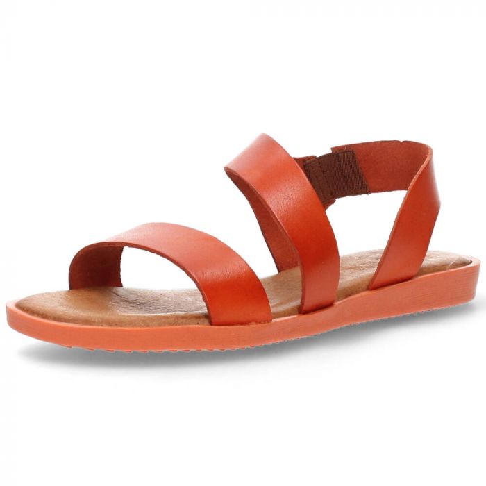 Oranje sandalen van Hee | BENT.be