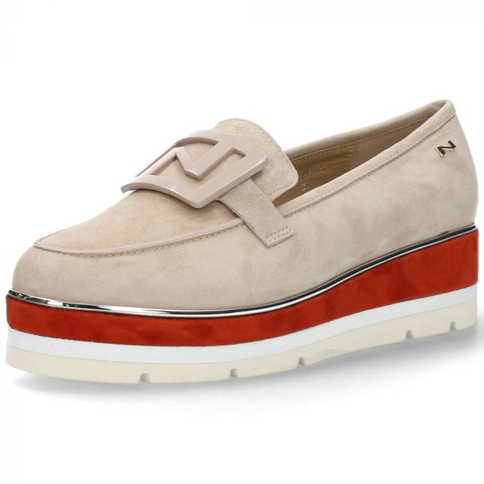Lichtroze loafers van Nathan-Baume | BENT.be