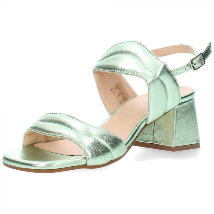 Metallic groene sandalen Sharon van Cks | BENT.be