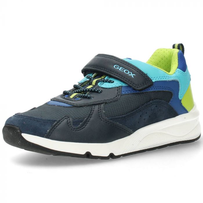 Blauwe sneakers Rooner van Geox | BENT.be