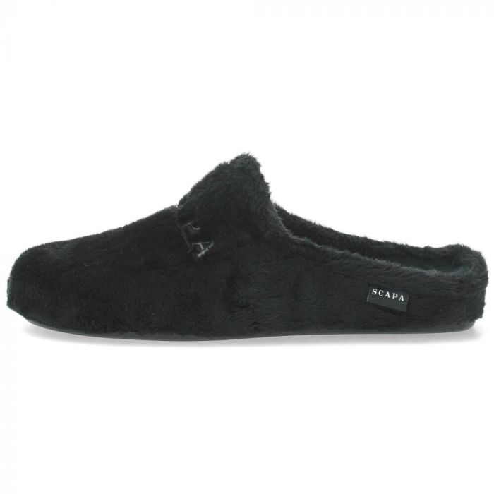 Zwarte pantoffels van Scapa | BENT.be
