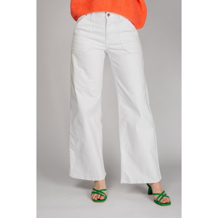 Witte jeans broek van Toxik | BENT.be