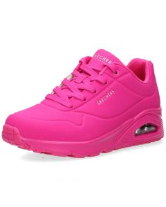 WEB ONLY - Fluo roze sneakers